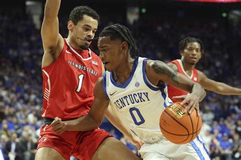 No. 8 Kentucky plays Illinois State following Reeves’ 30-point game