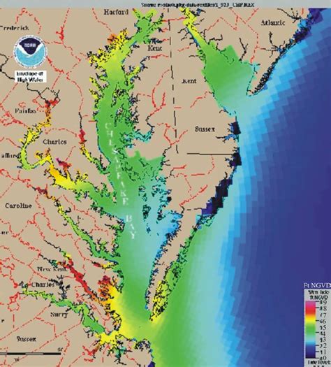 For More Weather Information: Wakefield, VA Local Forecast Office. 4NM ENE Chesapeake Bay Bridge Tunnel 1st Island VA. Marine Zone Forecast. N winds 10 to 15 kt. Waves around 2 ft. Tonight. N winds 5 to 10 kt. Waves around 2 ft. N winds 5 to 10 kt, becoming NE in the afternoon. Waves around 2 ft..