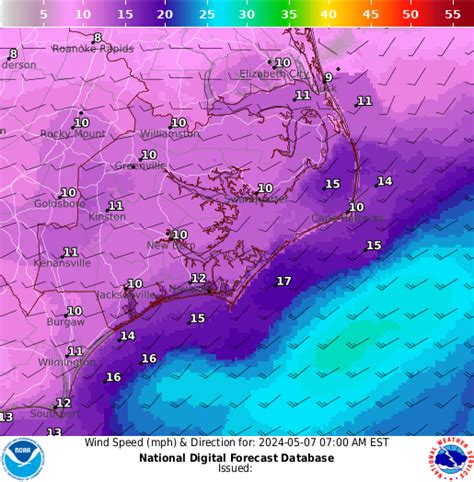 7-Day Marine Forecast 34.71N 76.74W | S of Cape Lookout NC to Surf City NC out to 20 nm View Location Examples Your local forecast office is Morehead City, NC News …. 