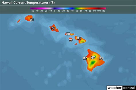 Noaa weather hawaii. Mostly. Clear. Lo 64 °F. Tonight: Partly cloudy, with a low around 63. Northeast wind between 6 and 9 mph. Wednesday: Mostly sunny, with a high near 80. East northeast wind between 14 and 16 mph, with gusts as high as 22 mph. Wednesday Night: Partly cloudy, with a low around 64. East northeast wind around 16 mph, with gusts as … 