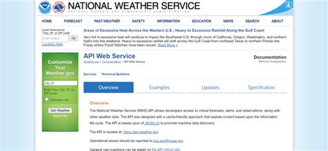 Noaa wind forecast hourly.  National Weather Service API at api.  Whether you'...