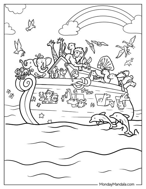 Noah Coloring Shee