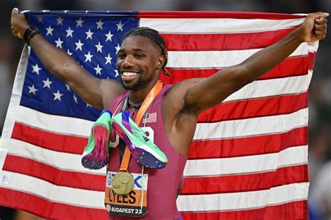 Noah Lyles wins 200-meter world title and looks to become a star at next year’s Olympics