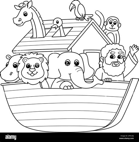 Noahs Ark Coloring Shee