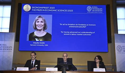 Nobel economics prize goes to professor for advancing the understanding of the workplace gender gap