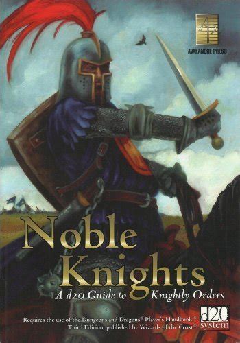 Noble knights a d20 guide to knightly orders. - Briggs and stratton 1150 series manual.
