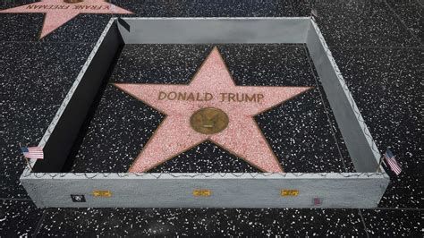 Nobody’s ever lost their star on the Hollywood Walk of Fame. Will Trump be the first?