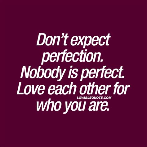 Nobody is perfect Men