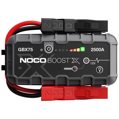 The NOCO Boost X GBX75 is a battery charger th