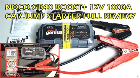 Noco gb40 instructions. 1,000 Amp UltraSafe Lithium Jump StarterThe GB40 is a portable lithium-ion battery jump starter pack that delivers 1,000-amps for jump starting a dead batter... 