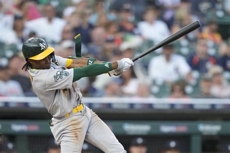 Noda helps A’s get off to a quick start in a 12-3 rout of the Tigers