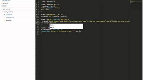 Nodejs 4 ECT Template Engine YouTube