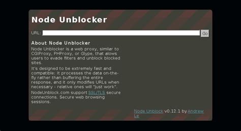 Start using unblocker in your project by running npm i unblocker. . Nodejsunblockerherokuappcom