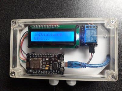Nodemcu thermostat.  Serial Programmer The power supplied to the device...