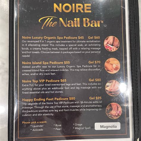 The Noire Nail Bar is a popular nail salon in Gallatin, TN, offering a variety of services such as manicures, pedicures, waxing, and eyelash extensions. Customers love the friendly staff, the clean and spacious environment, and the quality of the products. Whether you want to pamper yourself, celebrate a special occasion, or just relax, The …