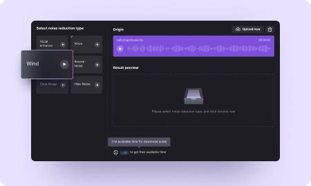 Noise reducer audio.  Upload any audio file and instantly remove Free ...