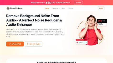Noise reducer free download.  Remove background noise with studio-grad...