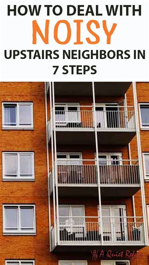 Noise upstairs.  My tips are divided into these sections, so it should Learn how t...