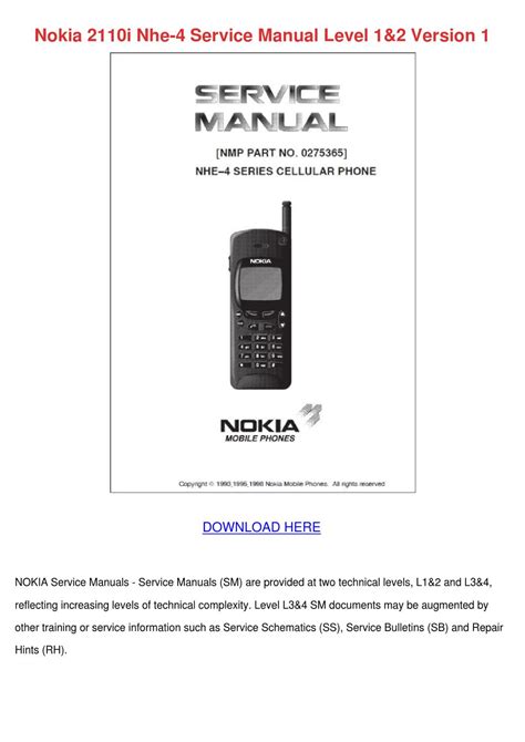 Nokia 2010 nhe 3 service manual level 3 4 version 1. - Briggs stratton 450 series service manual.