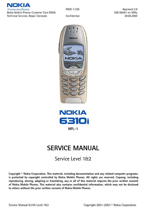 Nokia 6310i factory service repair manual. - Jvc kd a77 a b c e j u reparaturanleitung für das stereokassettendeck.