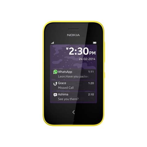 Nokia Asha Lock Screen Wallpaper