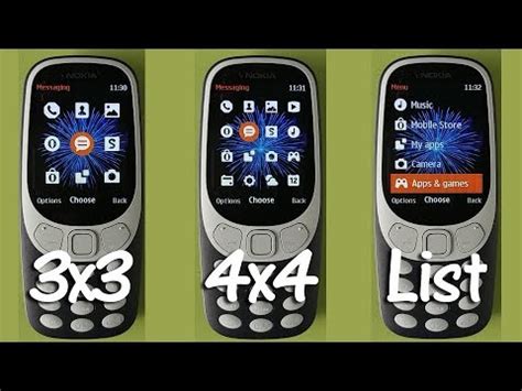 Nokia Menu View