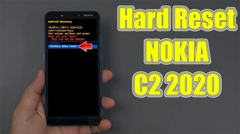 Nokia c2 hard reset code. 4 hard reset method | its not showing recovery menu at thi...