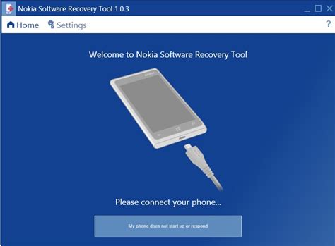 Nokia software recovery tool the system cannot find the file specified.  Nokia Sof...