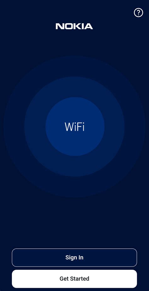 Nokia wifi app.  End users can access fast setup and network management fun...