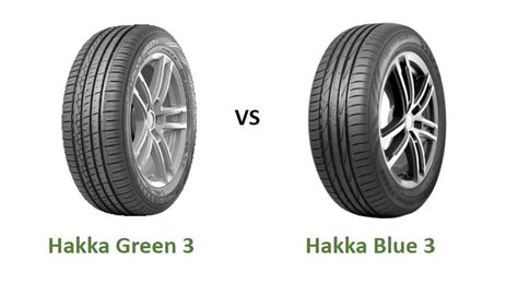 Nokian Hakka Green 3 vs Nokian Hakka Blue 3 - Top Tire Review