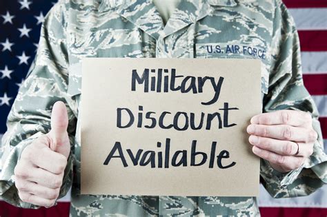 What special promotions or coupons are available to military 