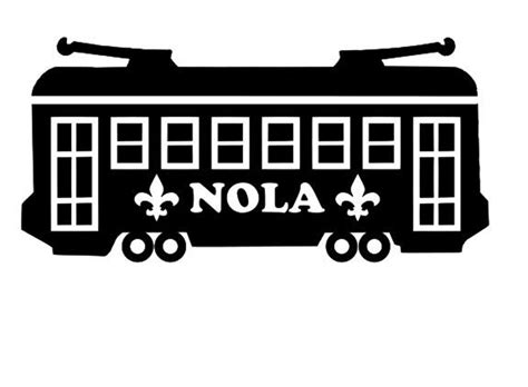 Nola Streetcar Svg - Etsy