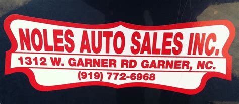 Browse cars and read independent reviews from Lanier Auto Group LLC in Garner, NC. Click here to find the car you’ll love near you. Skip to content ... Noles Auto Sales - 31 listings. 1312 West Garner Rd Garner, NC 27529. 4 reviews ... P&A Smith Auto Sales - 3 listings. 3209 Benson Road Garner, NC 27529. 5 reviews .... 