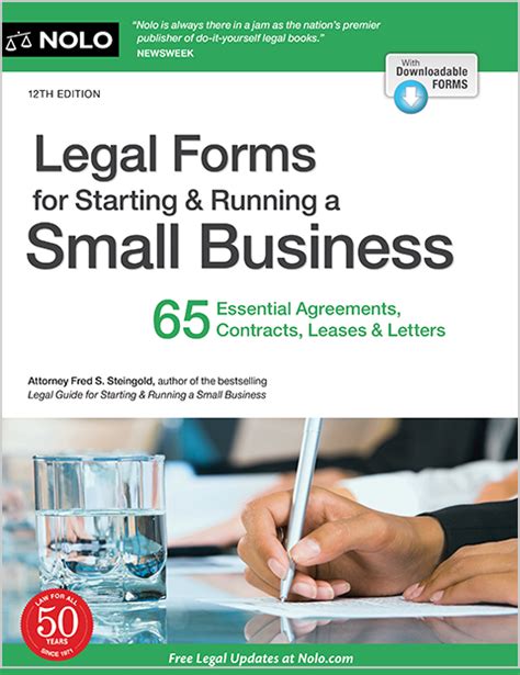 Nolo Legal Forms For Starting Running A Small Business