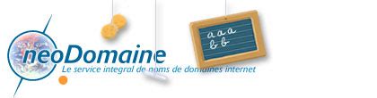 Nom de domaine neoDomaine : Service NOM DE DOMAINE