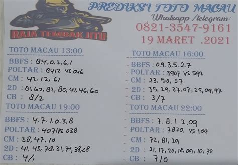 Nomor paten togel macau malam ini. Hari ini 23 juni.