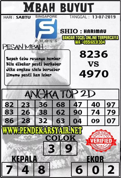 Nomor singapura keluar malam ini. Slot depo 15 bonus.