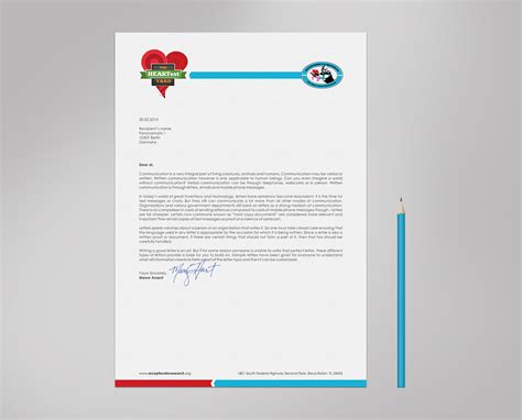 Non Profit Letterhead Design For A Company By Logodentity Design 5742085