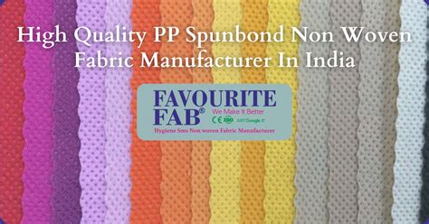 Non Woven Fabric Manufacturers in India Non Woven Fabric - Pha…