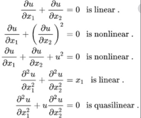 e. In mathematics, a partial differential equation ( PDE) is an equation which computes a function between various partial derivatives of a multivariable function . The function is often thought of as an "unknown" to be solved for, similar to how x is thought of as an unknown number to be solved for in an algebraic equation like x2 − 3x + 2 = 0.. 