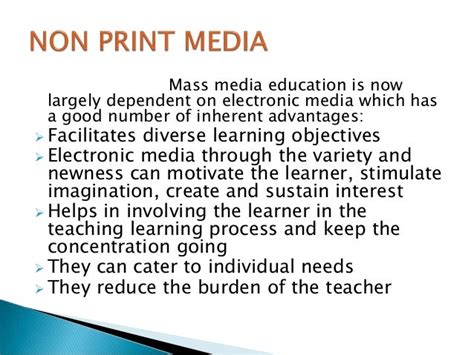 Non print media - SlideShare