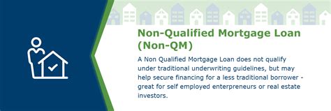 Non-conventional loans sometimes refer to no