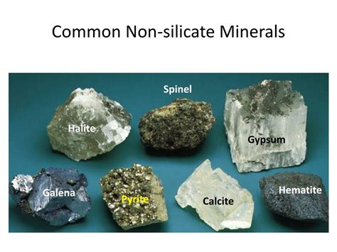 Non silicate minerals list. .  For example, non-control freak Oct 1, 2015 · At the linguistics ...