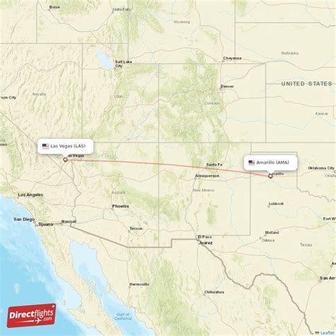 Non stop flights from Amarillo – AMA direct flights