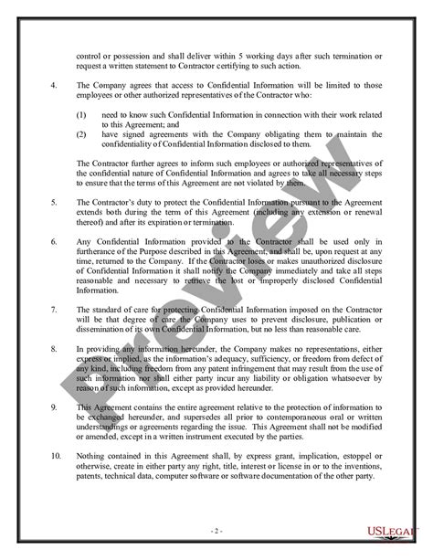 NonDisclosure Agreement for Intellectual Property US Legal Forms