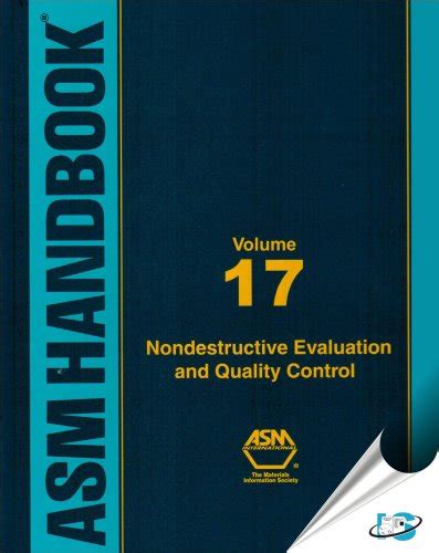 Nondestructive evaluation and quality control metals handbook vol 17 9th edition. - Lg wd m 80150fb washing machine service manual.