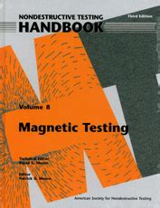 Nondestructive testing handbook third edition volume 8 magnetic testing. - Harley davidson sportster 883 service manual free download.