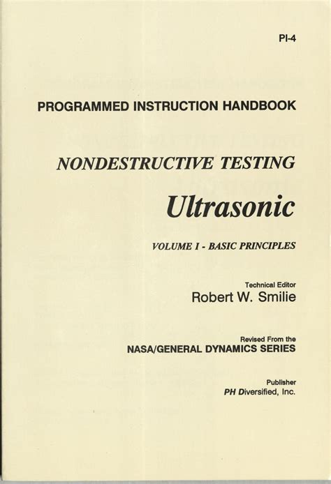 Nondestructive testing ultrasonic programmed instruction handbook vol ii equipment. - Stage 34 latin study guide with answers.
