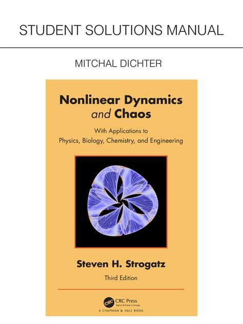 Nonlinear dynamics and chaos solutions manual. - Corte superior de justicia de piura.