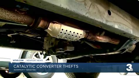 Nonprofit hit by catalytic converter thief